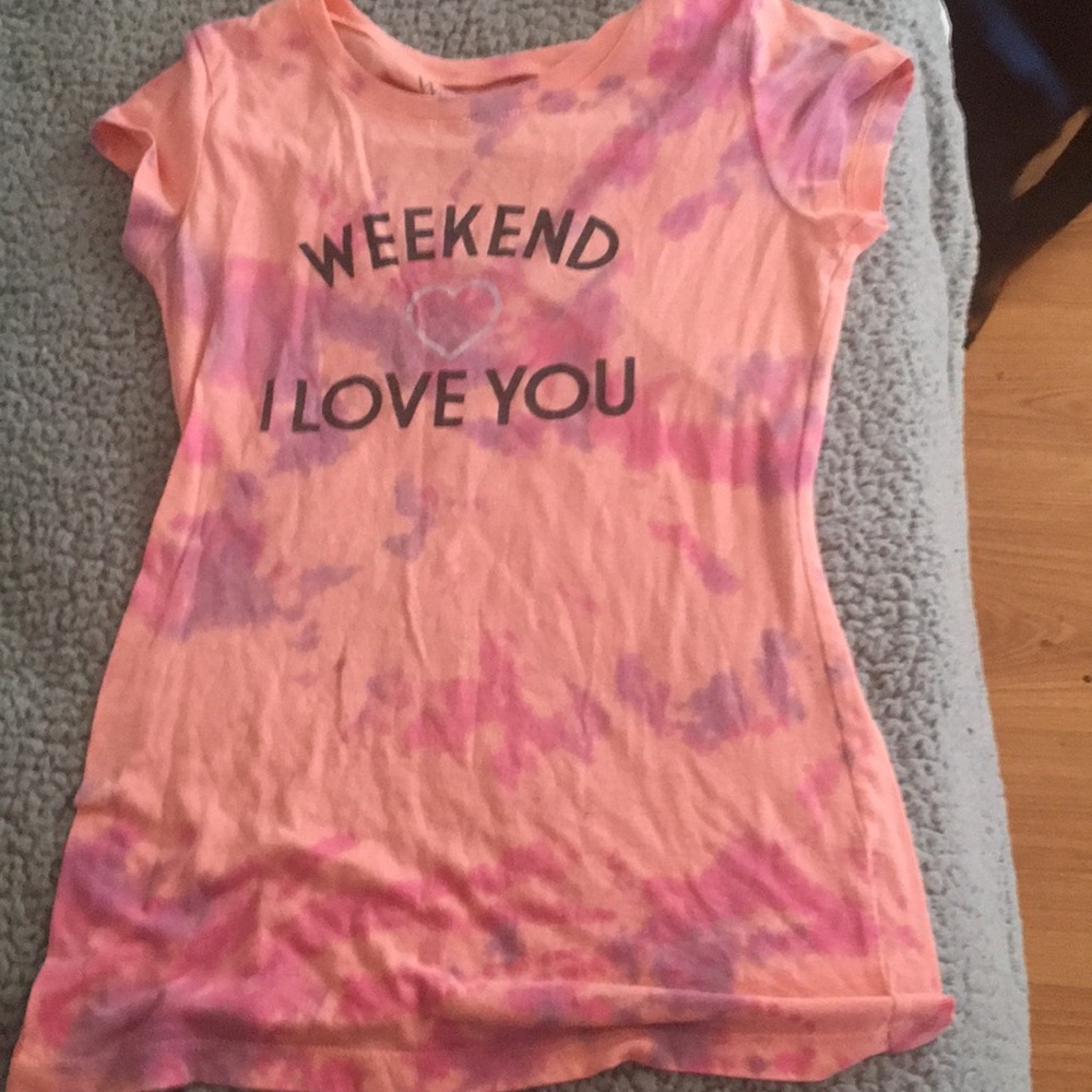 A cool tie-dye tee shirt